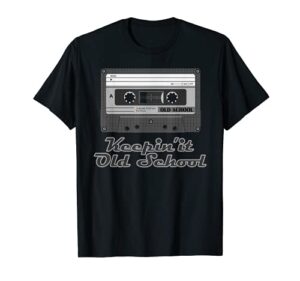 funny old school 80’s 90’s hip hop stocking stuffer mixtape t-shirt