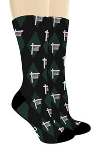 realty closing gifts if you see this sold another house real estate socks 1-pair novelty crew socks