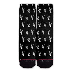 function – metal rock and roll hands pattern fashion socks
