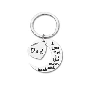 christmas dad gift from daughter son stocking stuffers for men i love you fathers day keychain gift for daddy stepdad xmas birthday thanksgiving valentine retirement gift for papa from kids