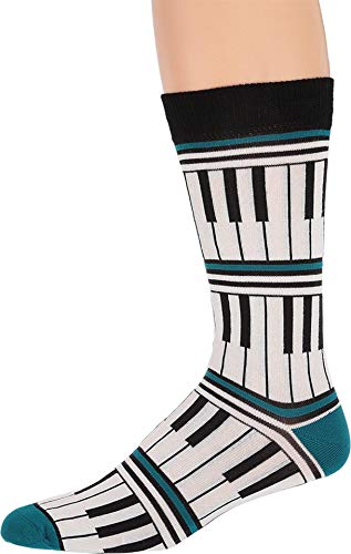 Socksmith Piano Stripe Socks Blue Size 10-13, 1 EA