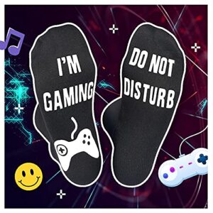 parigo christmas stocking stuffers gifts for boys – funny gaming socks for him novelty gifts