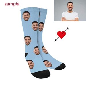 Custom Your Face Beloved Face Socks For Men Women