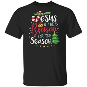 christian jesus the reason christmas stocking stuffer gift shirt