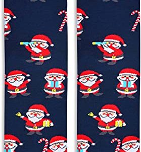 HAPPYPOP Funny Christmas Socks for Men Women Boys Girls Holiday Socks Fun Gifts Stocking Stuffers for Teens Girls Secret Santa Gifts Christmas Gifts Box