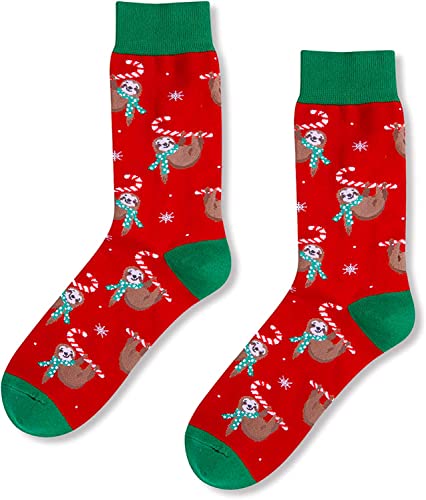 Zmart Funny Christmas Socks for Men Boys Holiday Socks Gingerbread Socks, Gingerbread Gifts Stocking Stuffers for Teen Boys Secret Santa Gifts Christmas Gifts 2 pairs