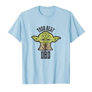 Star Wars Kawaii Yoda Best Dad Father's Day T-Shirt