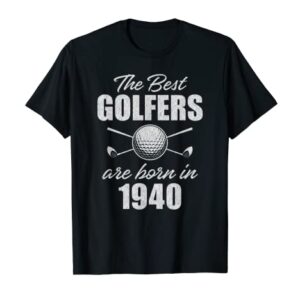 83 Year Old Golfer: Golfing Golf 1940 83rd Birthday T-Shirt