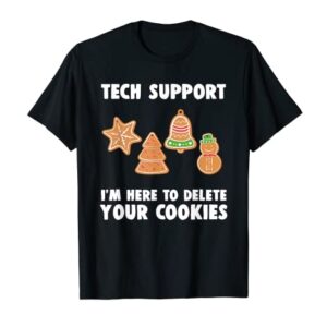 Funny Christmas Tech Support Shirt Computer Programme T-Shirt