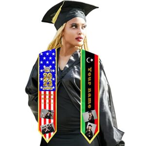 Aokizkdzsw Custom Stole Graduation Personalized 2023，Graduation Sash Class of 2023，Graduation Gifts for Valedictorian Salutatorian and Pastor Reversible Stoles