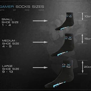 Gamer Gaming Socks, Do Not Disturb Im Gaming Socks for Men, Boys and Teens, Gifts, Fun Socks and Novelty Gifts (Large, Blue DND)