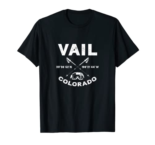 Vail Colorado Skiing Ski Skier T-Shirt