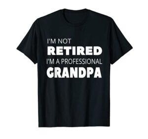 mens funny retirement gifts for grandpa grandfather men coworker t-shirt