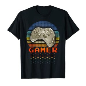 Gaming Apparel Gamer Stuff for Teenage Boys 12 Years Old 13 T-Shirt