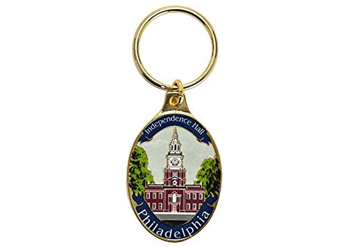 Philadelphia Independence Hall Daytime Keychain