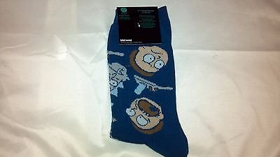 Rick and Morty Socks Adult Mens Size 6-12 Adult Swim Hypnotic