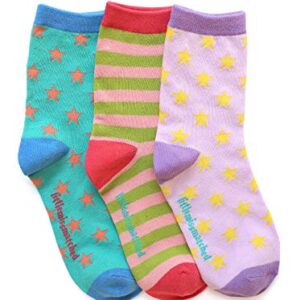 Set of 3 Kooky Stars Ankle Socks, size 10-110