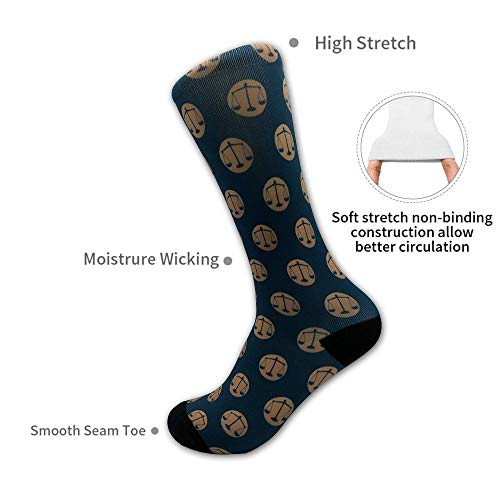 Lawyer Socks for Mens Fun Socks-Novelty Crazy Socks Crew Socks Funny Lawyer Gifts for Mens Womens