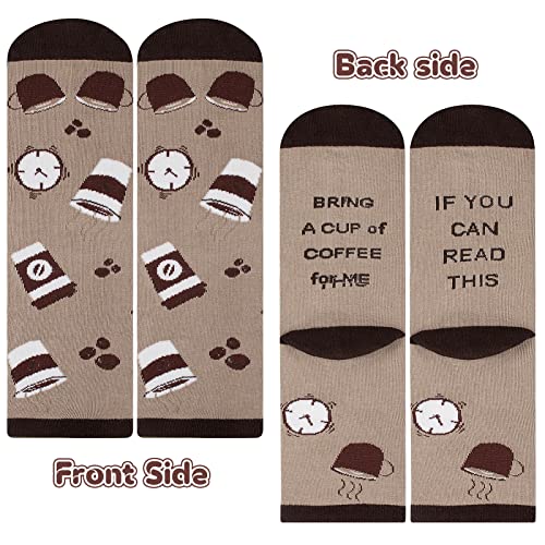 Nirohee Funny Socks, If You Can Read This Socks, Unisex Funny Socks for Men Women, Novelty Gift for Father Mother Girls Boy Teens