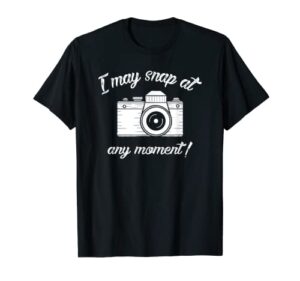 camera photography lover vintage gag gifts photographer t-shirt
