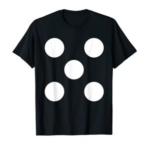 Halloween Group Team Costume Matching T Shirt Human Dice 5