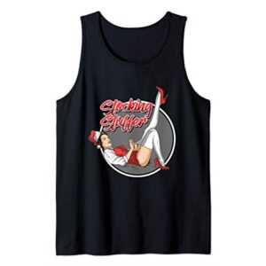 Sexy Holiday Christmas Lingerie Stocking Stuffer Tank Top