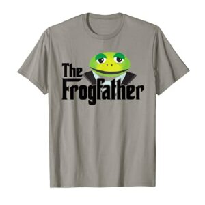 Frog Lover T Shirt, The Frogfather, Gift Stocking Stuffer T-Shirt