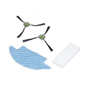 zerodis mopping pad, effective easy to disassemble side brush sweeper side brush for lefant m210 m210s m210b m213