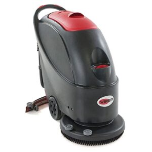 viper cleaning equipment 50000243 as510b cord/electric scrubber, 20″ brush, battery powered, 10.5 gal tank, 31.1″ squeegee width, 150 rpm’s brush speed