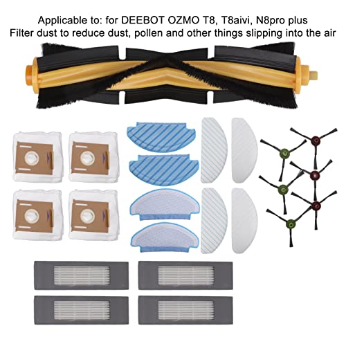 Robotic Vacuum Cleaner Replacement Parts, Accessories Kit Replacement for DEEBOT OZMO T8 T8aivi