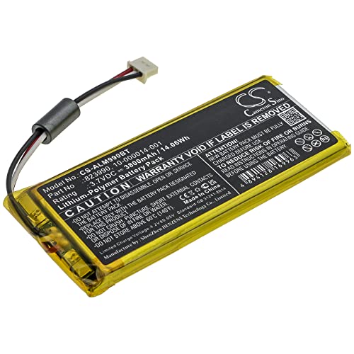 7800mAh Replacement Battery for ADT Panel Smart Things,2GIG GC3 Panel,SP1-GC3,GC3e Panel,fit Part no 823990,10-000014-001