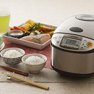 Zojirushi NS-TSC10 5-1/2-Cup (Uncooked) Micom Rice Cooker and Warmer, 1.0-Liter