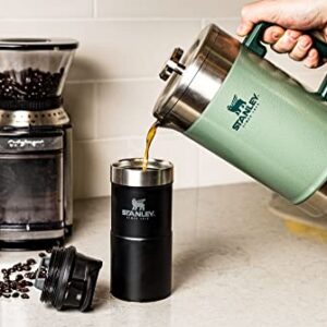 Stanley 10-02888-007 The Stay-Hot French Press Hammertone Green 48OZ / 1.4L