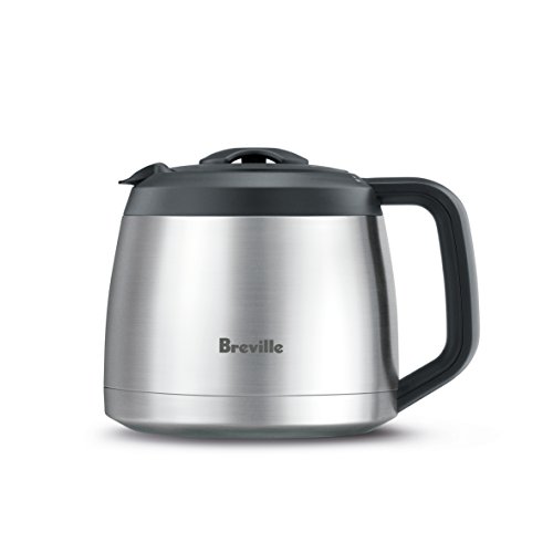 Breville Grind Control Coffee Maker, 60 ounces, Brushed Stainless Steel, BDC650BSS