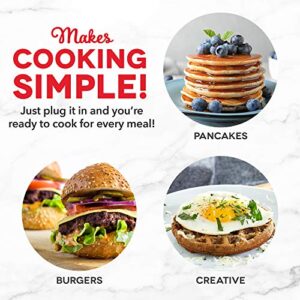 DASH Mini Maker Waffle Maker + Griddle, 2-Pack Griddle + Waffle Iron - Aqua