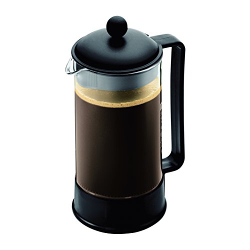 Bodum - 1548-01US Bodum Brazil French Press Coffee and Tea Maker, 34 Ounce, Black