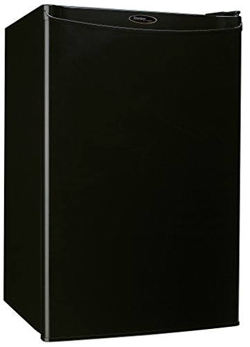 Danby Designer DAR044A4BDD-6 4.4 Cu.Ft. Mini Fridge, Compact Refrigerator for Bedroom, Living Room, Bar, Dorm, Kitchen, Office, E-Star in Black