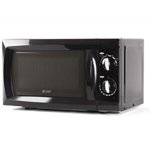 commercial chef countertop microwave oven, 0.6 cu. ft, black
