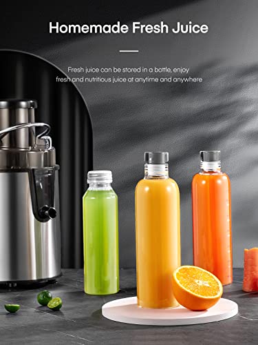 Juicer Machines, AIHEAL Juicer Vegetable and Fruit Easy to Clean, Centrifugal Juicer with 3 Speed Control, Upgraded 400W Motor, Cleaning Brush and Recipe Included