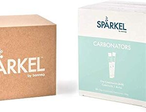 Spärkel Carbonator 90-Pack (3 x Carbonator 30-Packs) - For Spärkel Beverage System Sparkling Water and Soda Maker