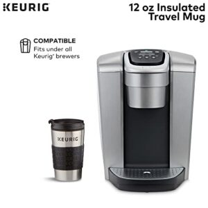 Keurig Travel Mug Fits K-Cup Pod Coffee Maker, 1 Count (Pack of 1), Stainless Steel