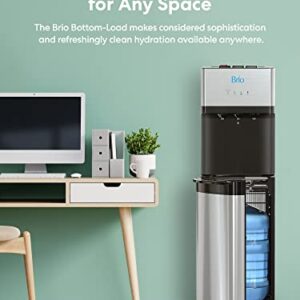 Brio Self Cleaning Bottom Loading Water Cooler Water Dispenser – Limited Edition - 3 Temperature Settings - Hot, Cold & Cool Water - UL/Energy Star Approved