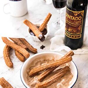 Churrera Churro Maker by StarBlue with FREE Recipe e-Book - Easy tool for Deep Fry churro in 8 difference shapes