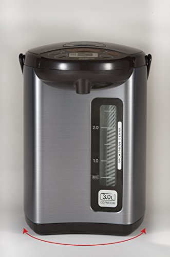 Zojirushi CD-WCC30 Micom Water Boiler & Warmer, Silver