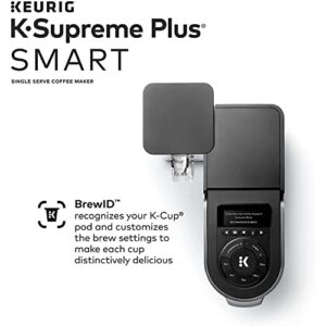 Keurig K-Supreme Plus SMART Coffee Maker, Single Serve K-Cup Pod Coffee Brewer, BREWID and MultiStream Technology, 78 Oz