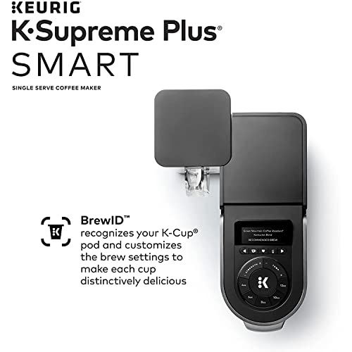 Keurig K-Supreme Plus SMART Coffee Maker, Single Serve K-Cup Pod Coffee Brewer, BREWID and MultiStream Technology, 78 Oz