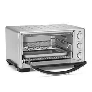 Cuisinart TOB-1010 Toaster Oven Broiler, 11.875" x 15.75" x 9", Stainless Steel