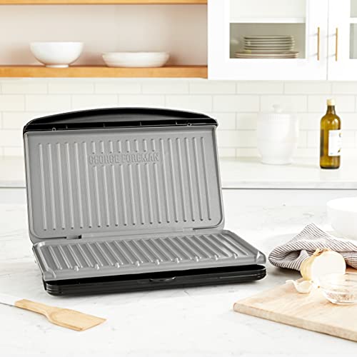 George Foreman GRS120GT, 9 Serving, Gunmetal Grey