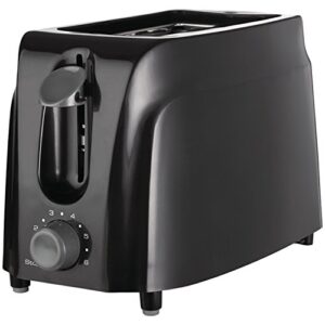 brentwood cool touch 2-slice toaster kitchen supplies, black