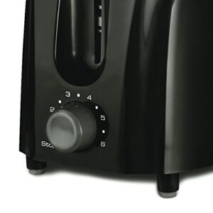 Brentwood Cool Touch 2-Slice Toaster Kitchen Supplies, Black